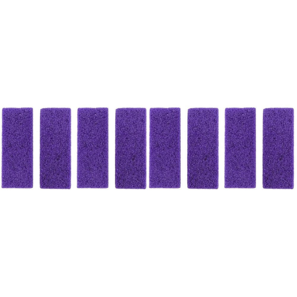 8 Pcs Volcanic Pumice Stone Foot Pumice Stone Pumice for Heels Dead Skin Remover Foot Exfoliator Pumice Foot Scrub Foot Massage Tool Pedicure Stone Purple Frosted
