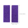 8 Pcs Volcanic Pumice Stone Foot Pumice Stone Pumice for Heels Dead Skin Remover Foot Exfoliator Pumice Foot Scrub Foot Massage Tool Pedicure Stone Purple Frosted view 3