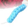 minkissy Rubbing Back Towel Bath Shower Sponge Pouf Shower Towel Body Scrubber Exfoliator Hand-held Plastic Weave Random Color view 4
