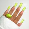 KIARA SKY Jelly Tints Soak Off Gel Polish 15ml, Cameomile (neon highlighter yellow) view 2