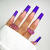 KIARA SKY Jelly Tints Soak Off Gel Polish 15ml, Dawned on Me (cool-toned purple) view 2