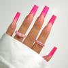KIARA SKY Jelly Tints Soak Off Gel Polish 15ml, Hot Pink (neon pink) view 2