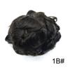Toupee For Men French Lace Front Bleached Knots Mens Toupee Natural HaIrline Breathable Human Hair System For Men (8"x10", #1B Off Black-120% density) view 2