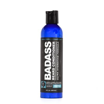 Badass Beard Care Beard Conditioner For Men - MINT, EUCALYPTUS & TEA TREE, 8oz - Made of Natural Ingredients for A Healthy, Soft, & Itch Free Beard and Mustache
