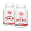 Silver Fern Hair Complex Hair Supplement for Promoting Healthy Hair - Each Bottle Contains 30 Days of Powder Supply - 2 Bottles view 1