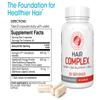 Silver Fern Hair Complex Hair Supplement for Promoting Healthy Hair - Each Bottle Contains 30 Days of Powder Supply - 2 Bottles view 2