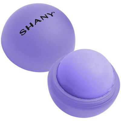SHANY Lip Balm Sphere - Nourishing Hydrating Lip Balm Lip Care Infused with Shea Butter and Moisturizing Oils to Soothe and Repair Dry and Cracked Lips - Purple