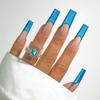 KIARA SKY Jelly Tints Soak Off Gel Polish 15ml, H2Oasis (translucent blue) view 2