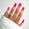 KIARA SKY Jelly Tints Soak Off Gel Polish 15ml, Fairy Duster (red and pink mix) view 2