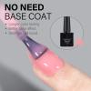 AILLSA Short Almond Nail Tips 450PCS Upgraded Matte Gel Nails Tips No Filed Pre-shaped Soft Full Cover Short Almond Nails Clear False Gelly Nail Tip for Soak Off Nail Extensions 15 Sizes view 4