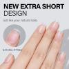 AILLSA Extra Short Coffin Nail Tips 450pcs Gel Full Cover Nails Tips Matte Pre-filed Press on Fake Soft Nail Tip 15 Sizes Pre-Shaped False Gelly Nails Tip view 2