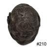 Toupee for Men Ultra Thin Skin Men Hair Replacement System European Human Hairpiece 0.04mm Thin PU Mens Toupee Natural Hairline Black Brown Blonde Gray Hair Units view 2