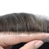 Toupee for Men Ultra Thin Skin Men Hair Replacement System European Human Hairpiece 0.04mm Thin PU Mens Toupee Natural Hairline Black Brown Blonde Gray Hair Units view 3