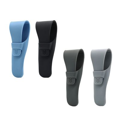 Healifty Travel Shaver 4pcs Mens Straight Travel Trimmer Protector Silicone Shaver and Pouch Safety Cover Carrying Cases Soft Portable Barber Razors Home Shaving Manual Storage Case Razor