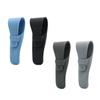 Healifty Travel Shaver 4pcs Mens Straight Travel Trimmer Protector Silicone Shaver and Pouch Safety Cover Carrying Cases Soft Portable Barber Razors Home Shaving Manual Storage Case Razor view 1