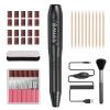 20000RPM Electric Nail Drill Compact Portable Efile Professional Manicure Pedicure Nail File Drill Kit for Acrylic, Gel Nails and Home Salon Use view 1