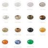 Fashewelry Hair Braid Set Including 30pcs 10mm Mixed Natural Stone Large Hole Rondelle Beads 4mm Hole & 200pcs Disposable Rubber Bands & 2pcs Topsy Hair Tail Tools for Women Girl Braid Hair Styling view 4