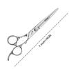 6/7-Inch Professional Hair Scissors Haircut Rose Pattern Hair Scissors Styling Tools Japanese Stainless Steel Scissor Set (7-inch -2pc) view 2