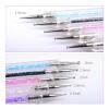 pblengraws Dual-Ended Nail Dotting Pen Crystal Beads Handle Rhinestone Studs Picker Wax Pencil Manicure Nail Art Tool Nail Art Aids (Color : Purple) view 4