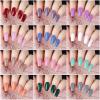 Teenitor Medium Coffin Press On Nails, 12 Color Press On Coffin Nails Set, 288pcs Glossy Glue On Nails Medium Length Press On Nails with Glue view 2