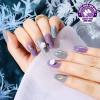 Teenitor Medium Coffin Press On Nails, 12 Color Press On Coffin Nails Set, 288pcs Glossy Glue On Nails Medium Length Press On Nails with Glue view 4