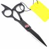 Professional Hair Cutting Shears, 5.5inch Japanese Hair Salon Scissors Cutting Barber Hairdressing Thinning Shears Haircut Scissors (Color : Set) view 2