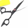 Professional Hair Cutting Shears, 5.5inch Japanese Hair Salon Scissors Cutting Barber Hairdressing Thinning Shears Haircut Scissors (Color : Set) view 3