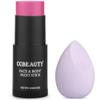 CCbeauty Pink Face Paint Stick,Face Painting Kit,Non Toxic SFX Makeup For Butterfly Halloween Costume Cosplay,Professional FX Body Paint For Adults,Full Coverage Painting Foundation With Makeup Sponge view 1