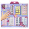 7 Day Manicure Collection - 84PC Press On Nail Set, Day-Of-The-Week Adhesive False Nails for Girls (HELLO THERE Collection)  Colorful Novelty Designs Stick On Nails For Kids view 2