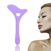 Eyeline Stencil, Eyeline Stencils, Makeup Accessories, Silicone Stencils Wing Tips Eyebrow Pencil Stencil Reusable Lazy Quick Eye Makeup Makeup Applicator Tool for Makeup Artist(Purple) view 1