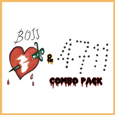 Frank N Furter BOSS & 4711 Temporary Tattoo Combo Pack Rocky Horror Picture Show (2-Pack - 4 tattoos)