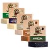 Dr. Squatch Natural Bar Soap for Men - Cold Process Soap with No Harsh Chemicals - Pine Tar, Wood Barrel Bourbon, Birchwood Breeze, Spearmint Basil & Eucalyptus Greek Yogurt (5 oz, 5-Pack) view 1