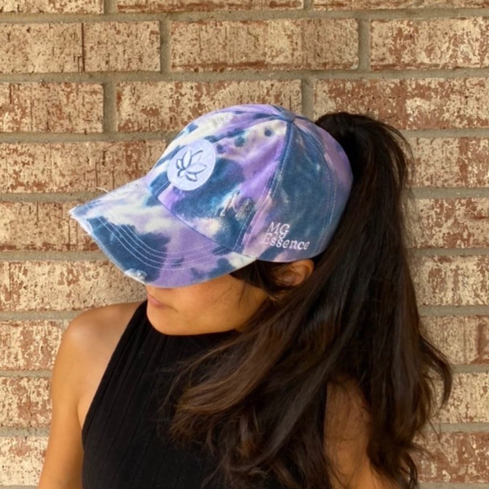 MG Essence Stylish Ponytail Baseball Hat for Women Cotton Adjustable Cap