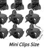 100PCS Mini Hair Clips, Small Pins Clamps Strong Grip Girls Hair Clips Stays In Place Claw Hair Accessories Decroation Buns for Girls and Women view 2