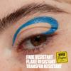 NYX PROFESSIONAL MAKEUP Vivid Brights Liquid Liner, Smear-Resistant Eyeliner with Precise Tip - Cobalt Crush view 2