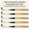 Liquid Eyeliner - Hypoallergenic Eyeliner with Fine Brush Tip, Long-Lasting Waterproof Eye Liner - Cruelty-Free, Vegan, Hypoallergenic, Gluten-Free, Smooth Liquid Eye Liner, 5 Shades 2mL each Gift Set view 2