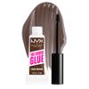 NYX PROFESSIONAL MAKEUP The Brow Glue, Extreme Hold Tinted Eyebrow Gel - Dark Brown view 1