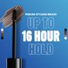 NYX PROFESSIONAL MAKEUP The Brow Glue, Extreme Hold Tinted Eyebrow Gel - Dark Brown view 2