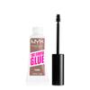 NYX PROFESSIONAL MAKEUP The Brow Glue, Extreme Hold Tinted Eyebrow Gel - Taupe view 1