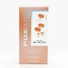 Foxology Semi Cured Gel Nail Strips Kit, Vegan & Cruelty Free, Glossy Orange Floral & Plaid, Includes 30 Nail Strips, Gel Top Coat, Prep Pad, Cuticle Stick, Nail File, DIY Manicure - Tangerine Mode view 1