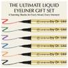 Liquid Eyeliner - Hypoallergenic Eyeliner with Fine Brush Tip, Long-Lasting Waterproof Eye Liner - Cruelty-Free, Vegan, Hypoallergenic, Gluten-Free, Smooth Liquid Eye Liner - 6 Shades Gift Set view 2
