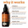 Eve Hansen Classic Vitamin C Allstars Collection | Natural Vit C Face Wash for a Deep Clean (8 oz) | Brightening Moisturizer (4 oz) | Anti Aging Night Repair Cream/Neck Cream (2 oz) for All Skin Types view 4
