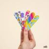ZMOI (1 Dozen) Pack of 2 Colorful Girly Mini Emery Board Nail Files view 2