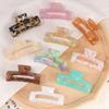Magicsky 10 Pcs Hair Claw Clips for Women, Marble Tortoise Acrylic Large Clip Thick Thin Hair, Cute Butterfly Barrettes Pins, Aesthetic Styling Accessories Girls,Brown Opal Pink view 2