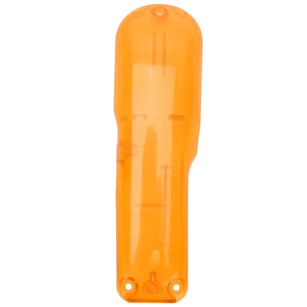 Brrnoo Hair Clipper Replacement Cover,Hair Clipper Replacement Cover Electric Hair Cutter Trimmer Cover Shell Hair Clipper Transparent Protective Cover 8148/8591(Transparent Orange)