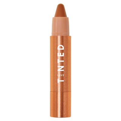 Live Tinted Huestick Multistick: Eye, Lip, & Cheek All In One Makeup stick with Hyaluronic Acid, Squalane, Twistable Crayon Design, Vegan Formula, Made for a Creamy Blendable Feel, Grounded 3g / 0.1oz