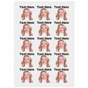 Personalized Temporary Tattoos, Custom Face Tattoos for Birthday Wedding Bachelorette Party, 1 Set of 15 Pieces Customized Tattoos Temporary view 2