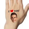 Personalized Temporary Tattoos, Custom Face Tattoos for Birthday Wedding Bachelorette Party, 1 Set of 15 Pieces Customized Tattoos Temporary view 3