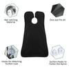 Beard Bib Apron, Beard Hair Catcher for Men Shaving & Trimming Non-Stick Waterproof Grooming Cloth with 3 Suction Cups & A Box Valentines Gifts for Men Him Boyfriend view 3