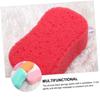 FRCOLOR 5pcs Bath Sponge Set Body Shower Exfoliating Scrubbers for Deep Clean Gentle on Skin Soft No Odor for Baby Bath Random Style view 4